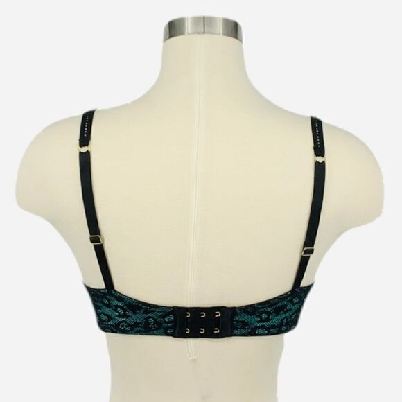 Victoria’s Secret Blue Cheetah Lace Bra - Picture 3 of 4